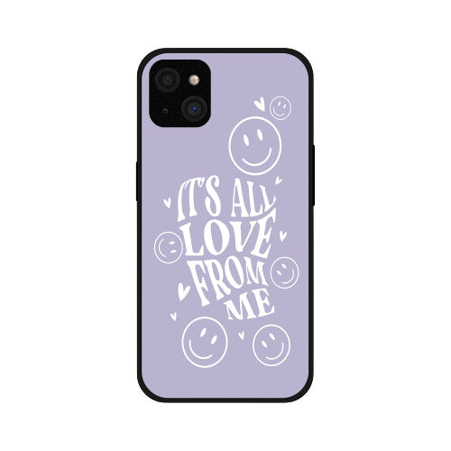 Premium Glass Case - All Love - iPhone 14