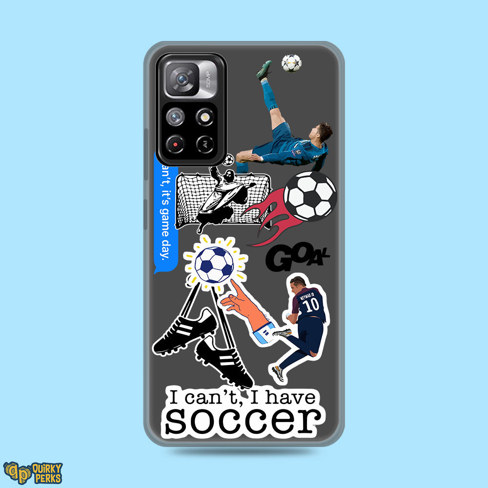 Sticker Case - Football Fanatic - Xiaomi 11i /  Note 11T / Note 10