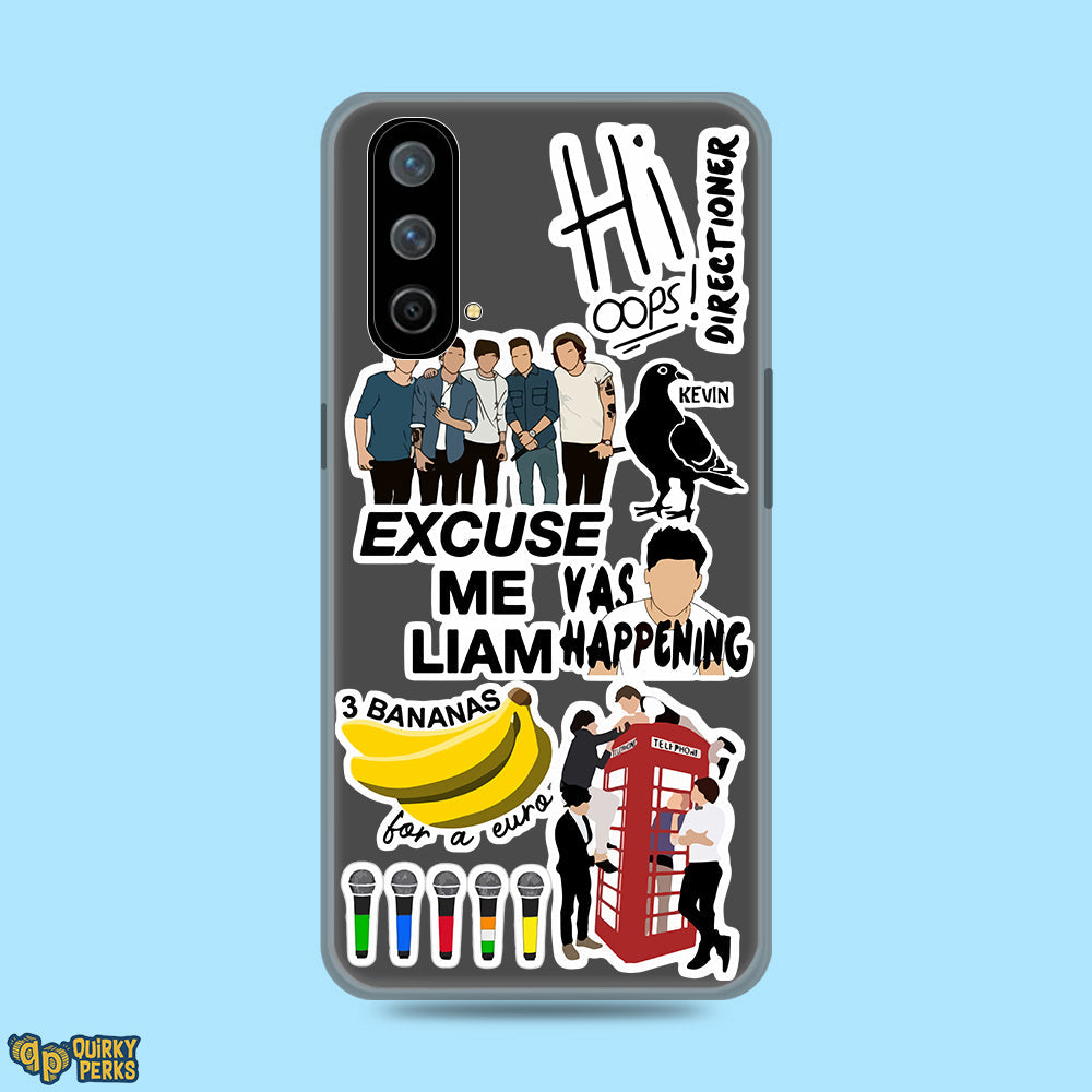 Sticker Case - One Direction  - OnePlus Nord CE