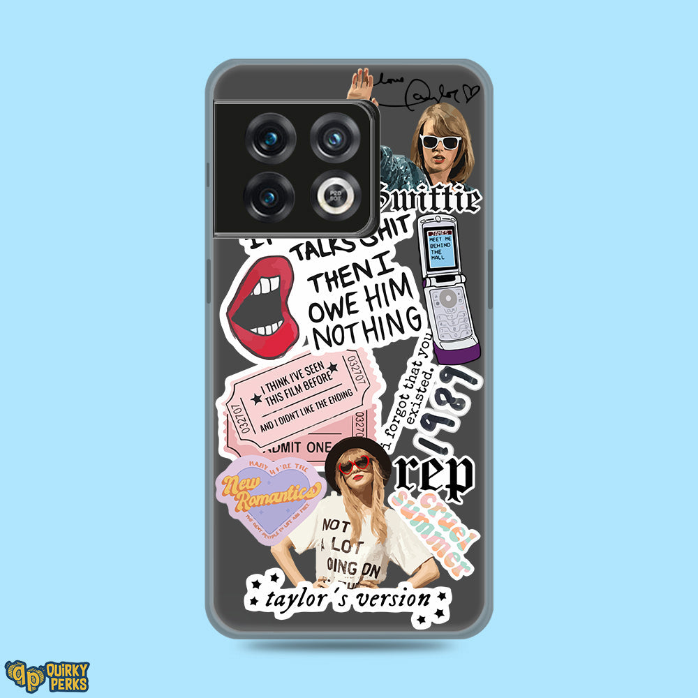 Sticker Case - Taylor Swift - OnePlus 10 Pro