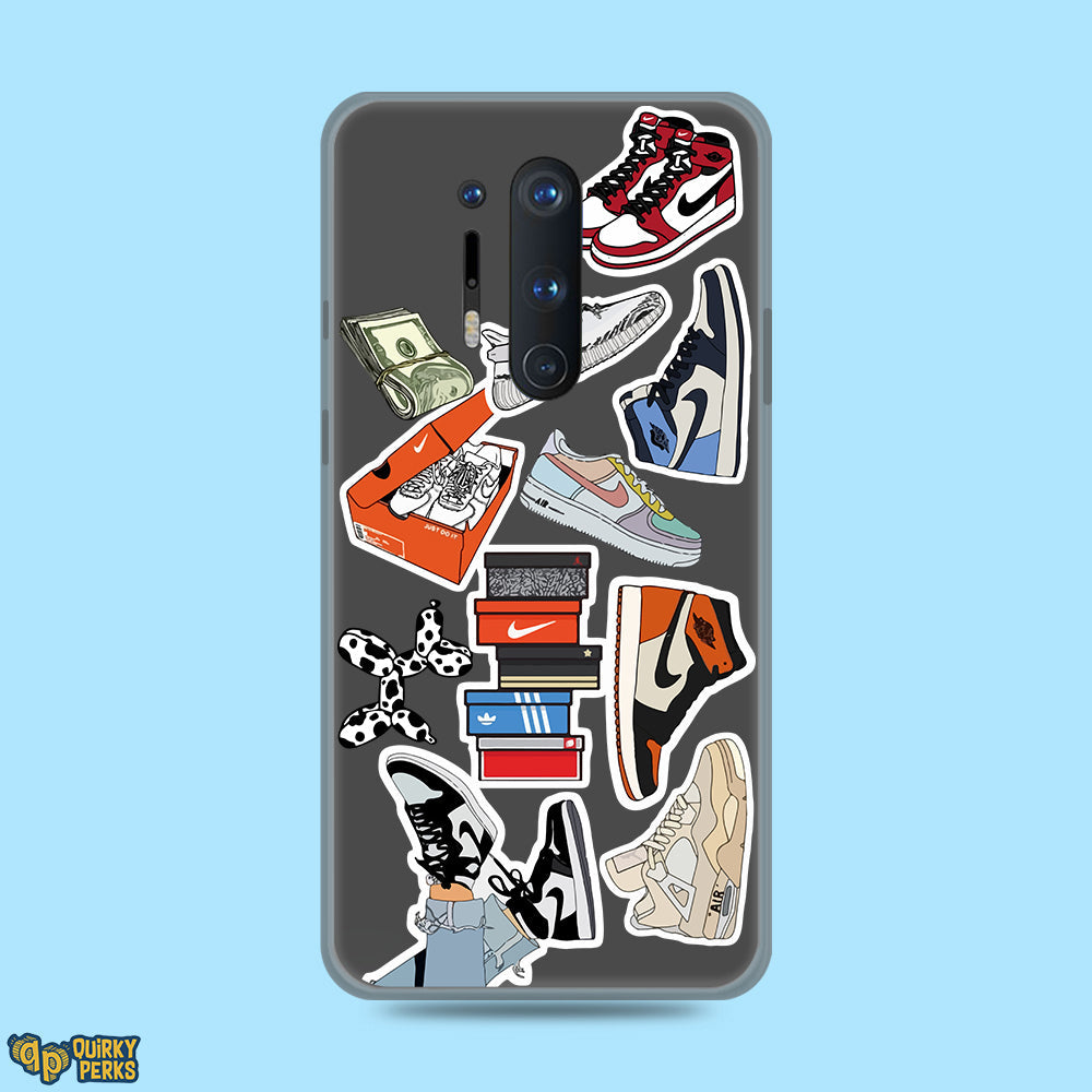 Sticker Case - Sneaker Maniac - OnePlus 8 Pro