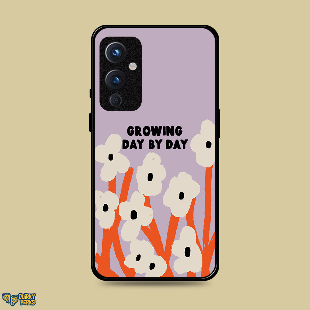 Premium Glass Case - Day By Day  - One Plus 9