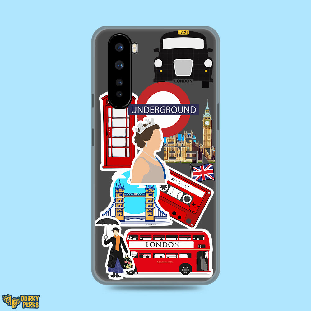 Sticker Case - London - OnePlus Nord