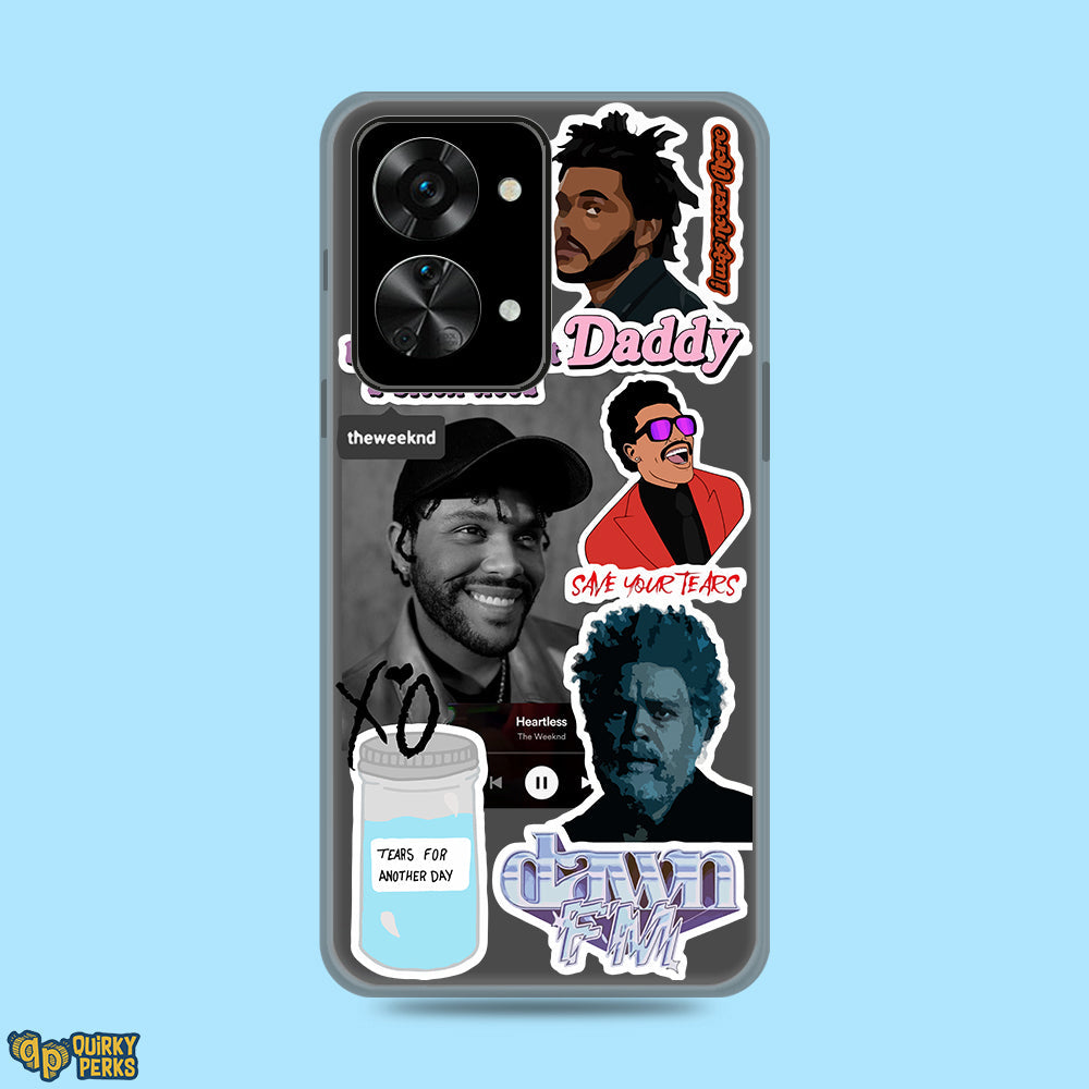 Sticker Case - Weeknd - OnePlus Nord 2T
