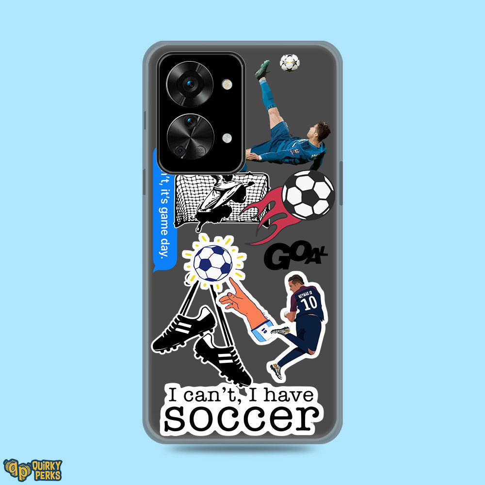 Sticker Case - Football Fanatic - OnePlus Nord 2T