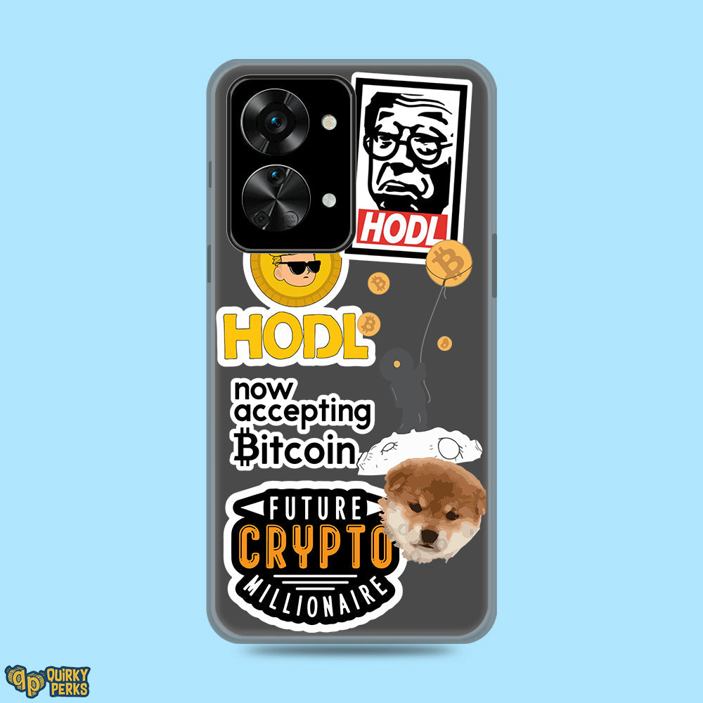 Sticker Case - Crypto  - OnePlus Nord 2T