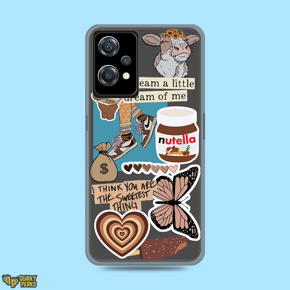 Sticker Case - Nutella Love  - OnePlus Nord CE 2 Lite