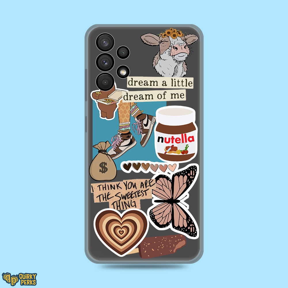 Sticker Case - Nutella Love - Samsung Galaxy A32 / M32 5G