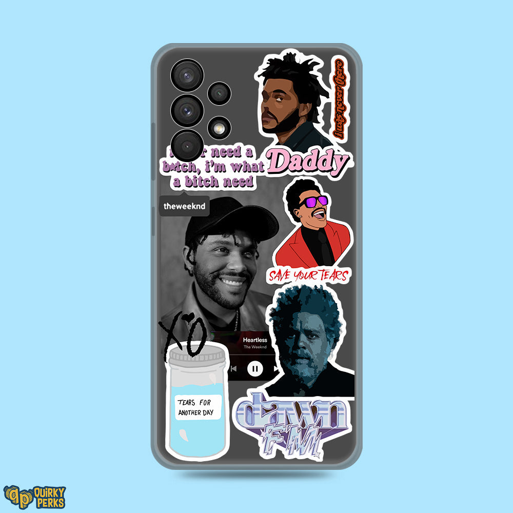 Sticker Case - Weeknd - Samsung Galaxy A32 / M32 5G