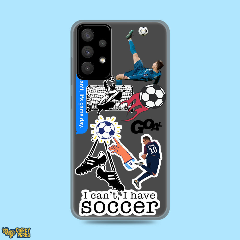 Sticker Case - Football Fanatic - Samsung Galaxy A52